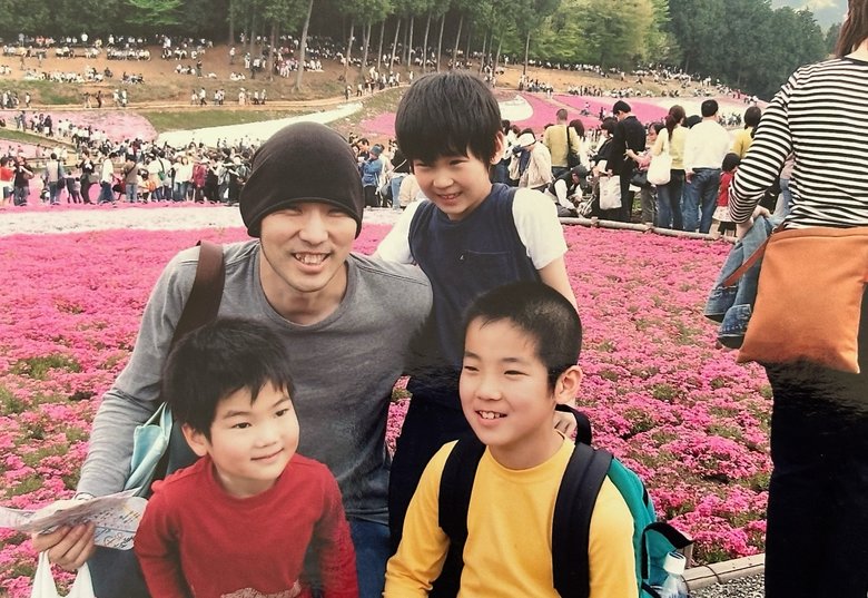 木山裕策と家族