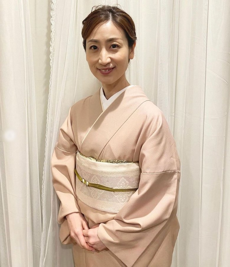 着物姿もお似合いの長谷部さん