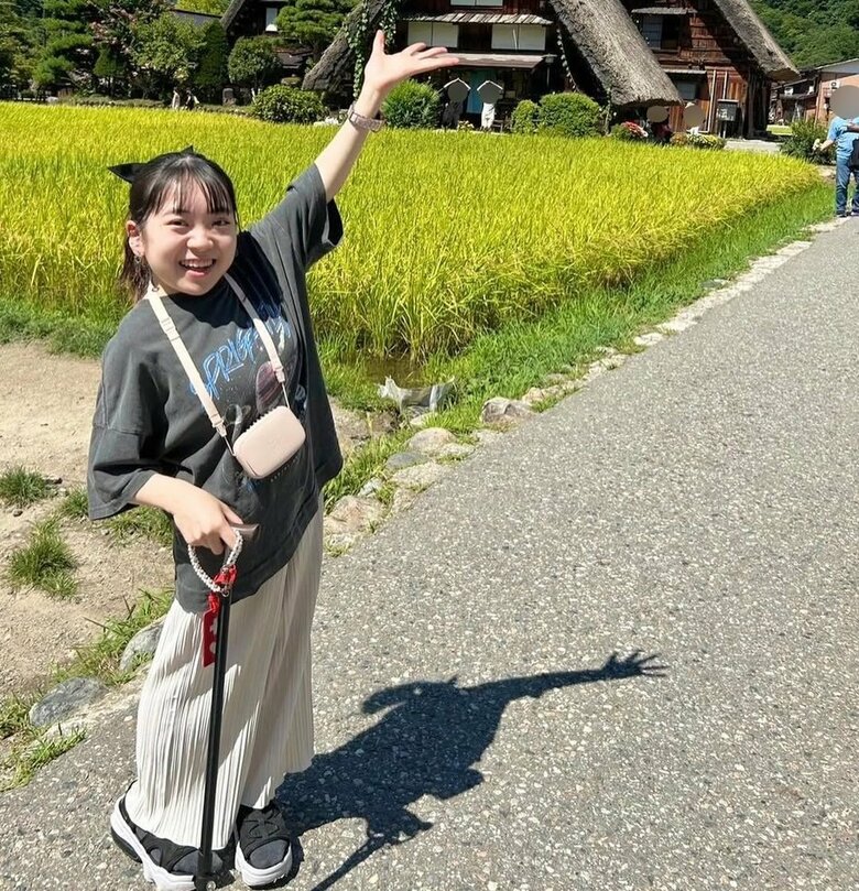 岐阜の白川郷を訪れたとき