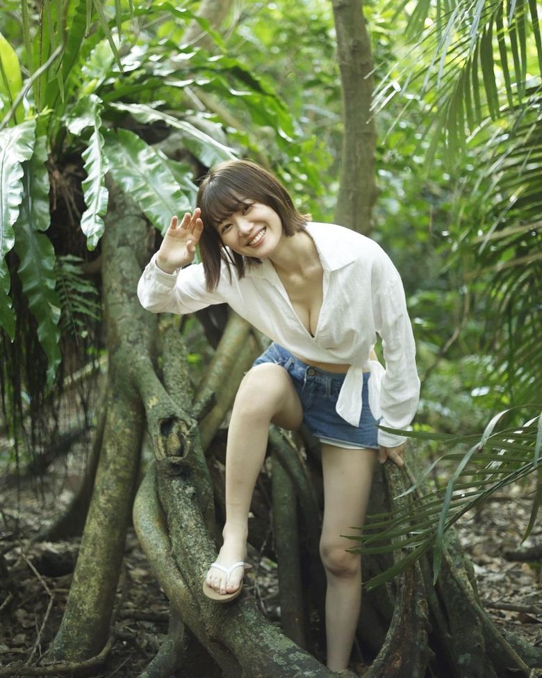 沖縄・西表島旅  写真集のオフショット（Instagramより）