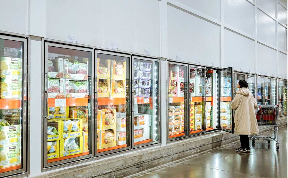 コストコの冷凍食品コーナー