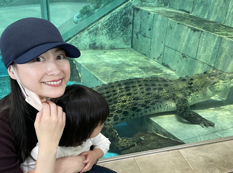 休日に動物園へ