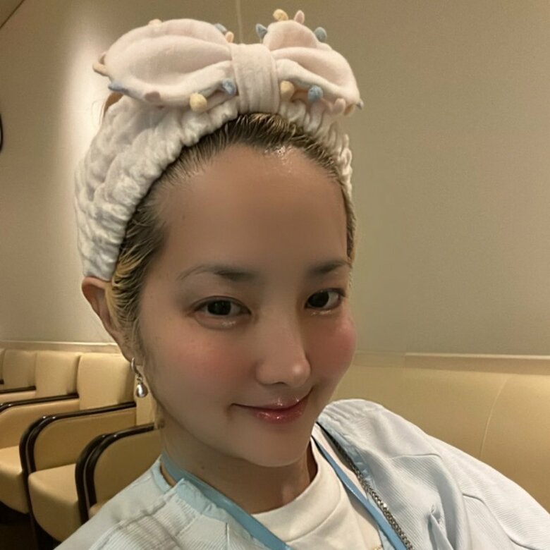 入院中のアイテムも好きなものに囲まれて