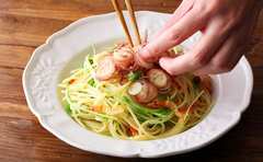 みょうがのペペロンチーノレシピ「この苦味と辛味がクセになる！」