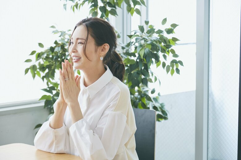 楽しそうに話す押切さん