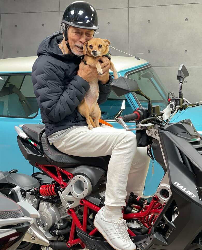 バイクが大好きな岩城さん