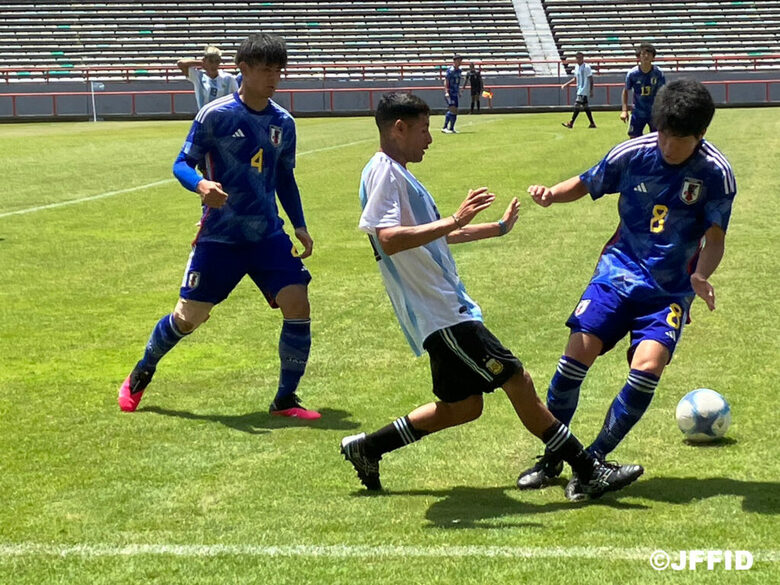 知的障がいサッカーもサムライブルーで日の丸を背負って戦う（C）JFFID