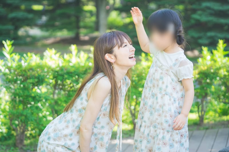 紺野あさ美さんと子ども