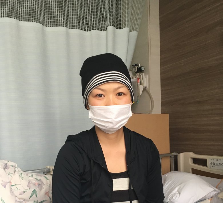 乳がんで闘病生活をしていた時のだいたひかるさん