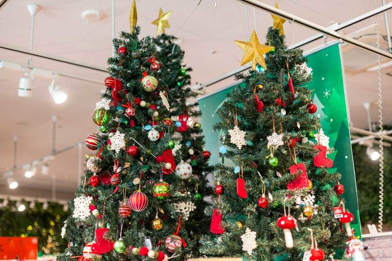 ▲LEDセットツリー 120cm 1,844円（税抜）