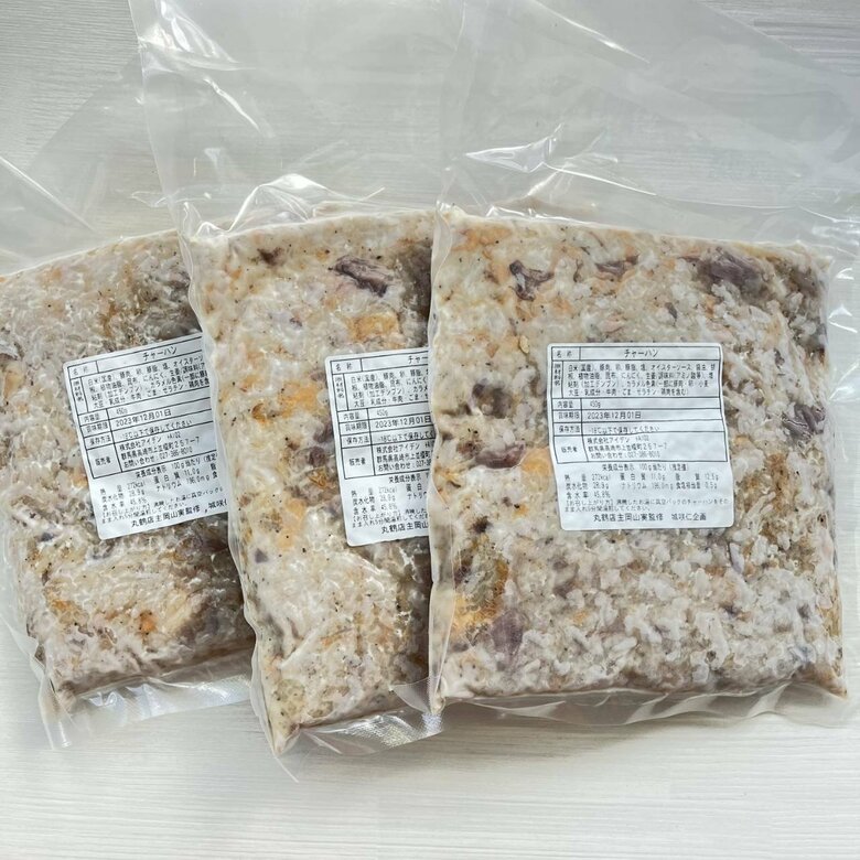 販売と同時に完売してしまう「丸鶴」の冷凍チャーハン