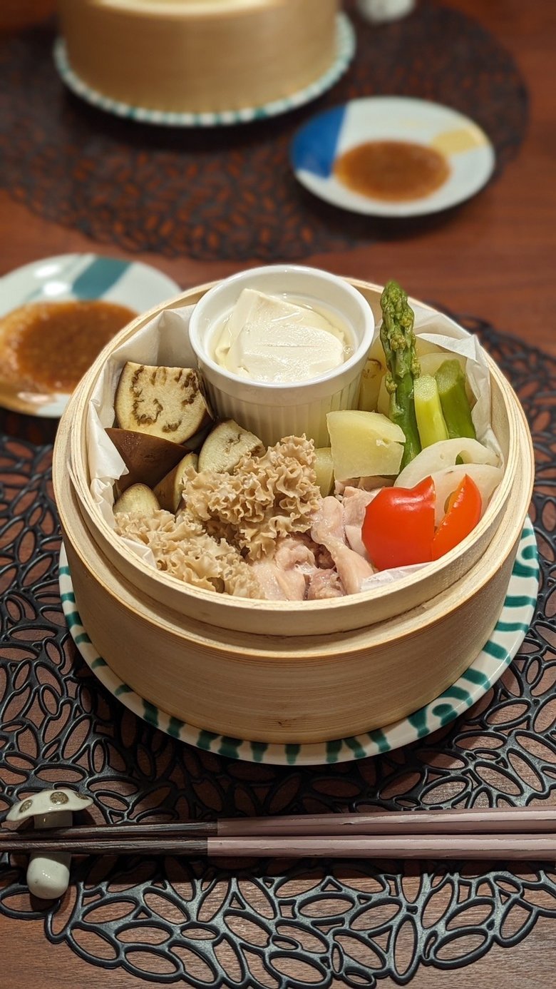 最近ハマっているという蒸し料理　現役引退後も愛さんのアスリートフードマイスターの資格は生きる