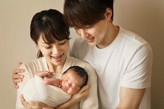 本田朋子と五十嵐圭、ふたりの子供