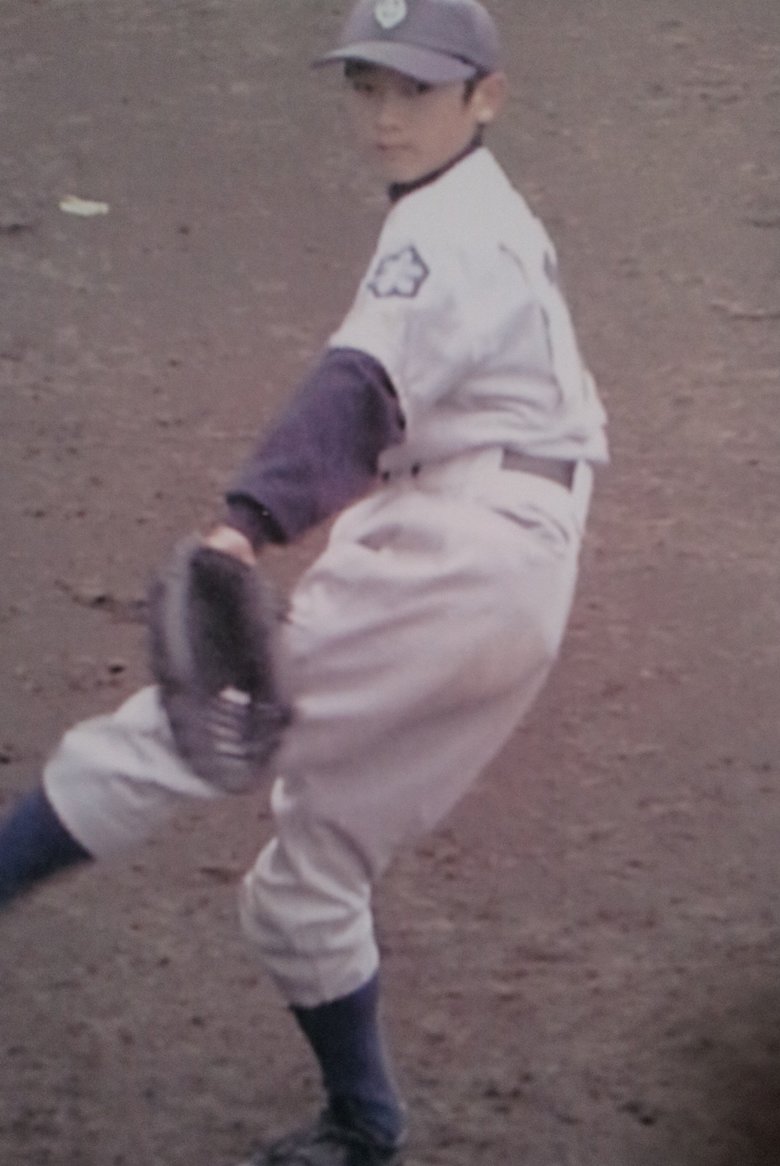 野球少年時代の小林さん