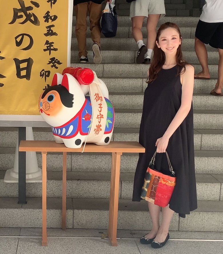 妊娠中に外出したときの1枚