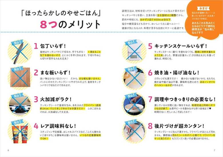 『包み蒸し8分 ほったらかしのやせごはん』より