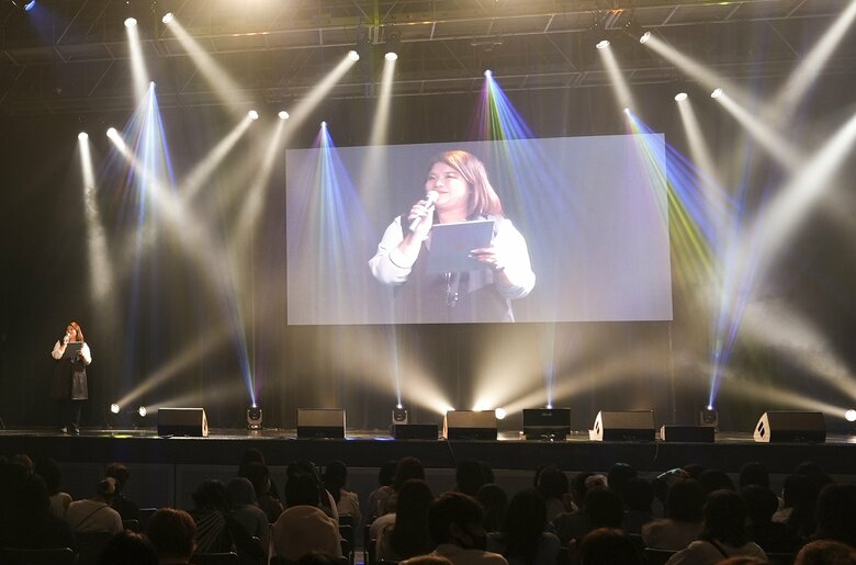 イベントでMCをやることもあるnamiさん