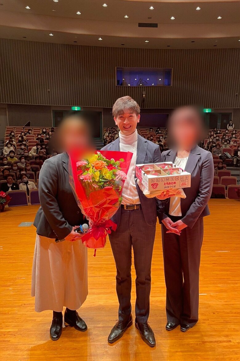 「人と比べない、無理をしない、自分に正直に」と語る小林さん