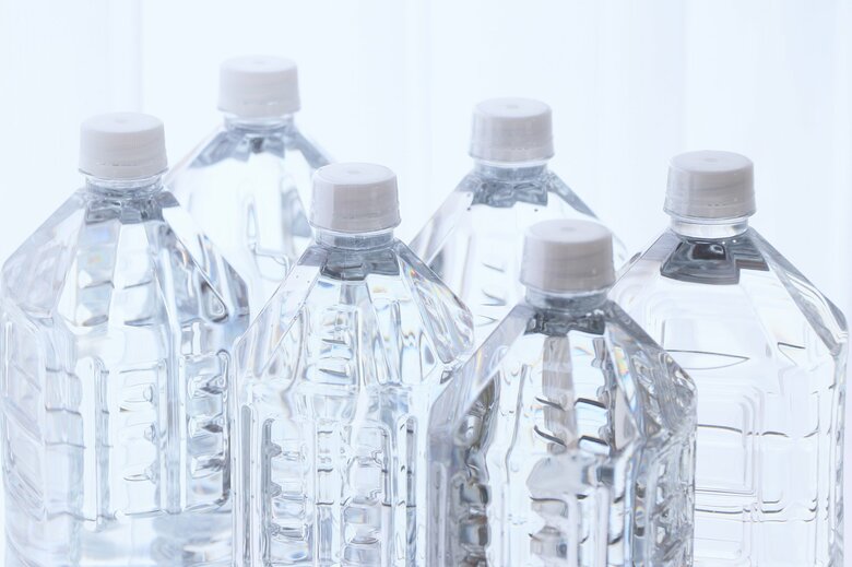 災害時の水分補給は「水」が基本