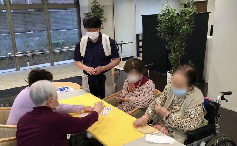 介護の実務者研修の様子