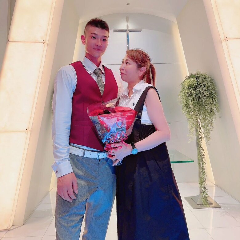 2023年にホテルオークラでプロポーズされたとき