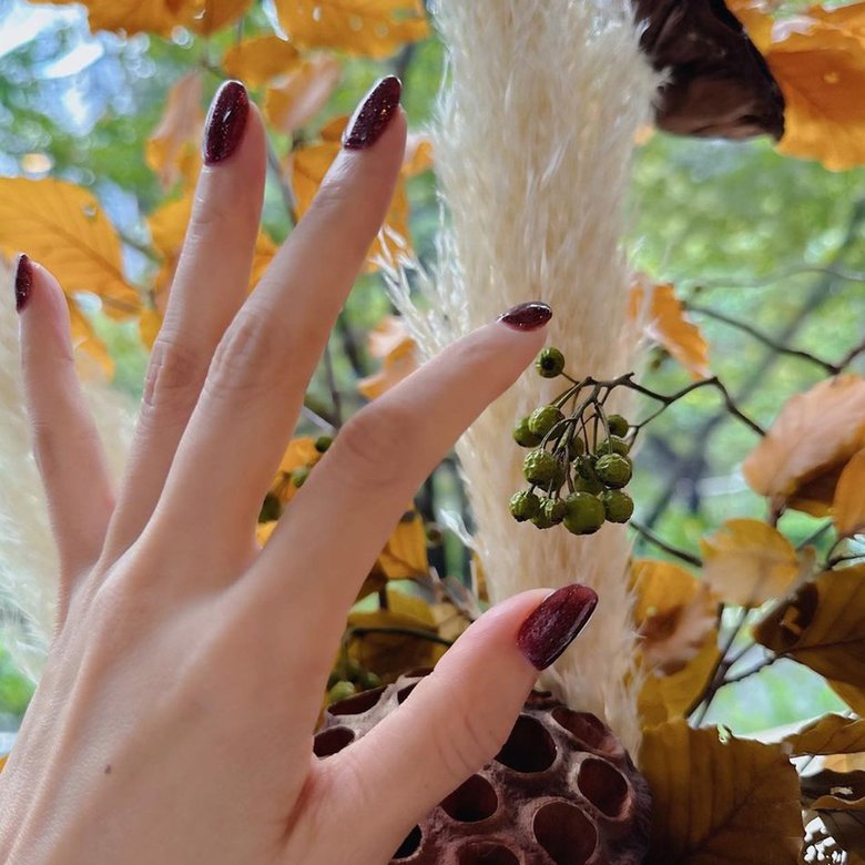 金子さんの美しい手（本人のInstagramより）