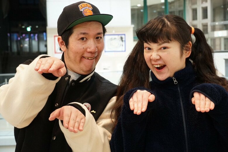 ネタはふたりで一緒に考えている