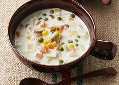 ミルクスープのレシピ