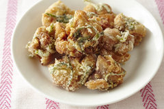 しそチーズから揚げレシピ