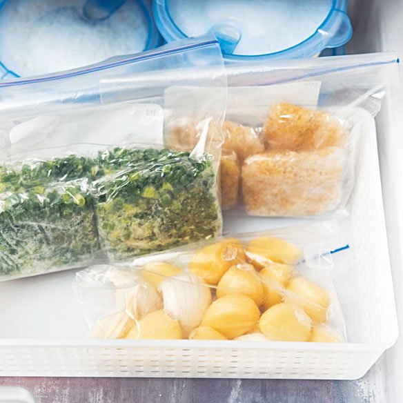 島本美由紀さんの冷凍室・収納テク