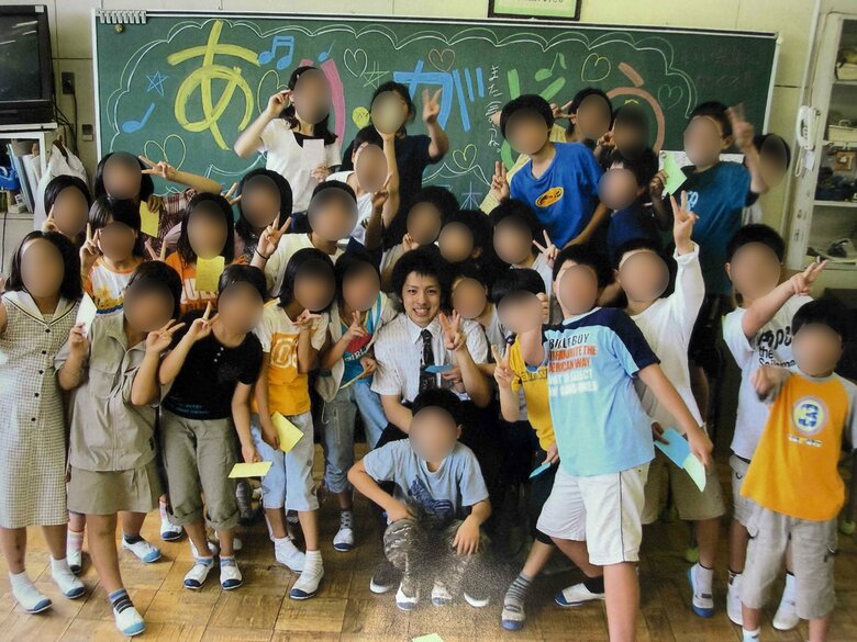 教育実習先の小学校で