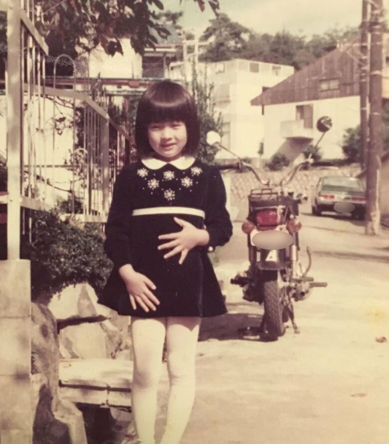 Miekoさん子ども時代
