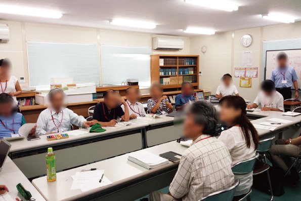 地域の方との交流も積極的に行っている