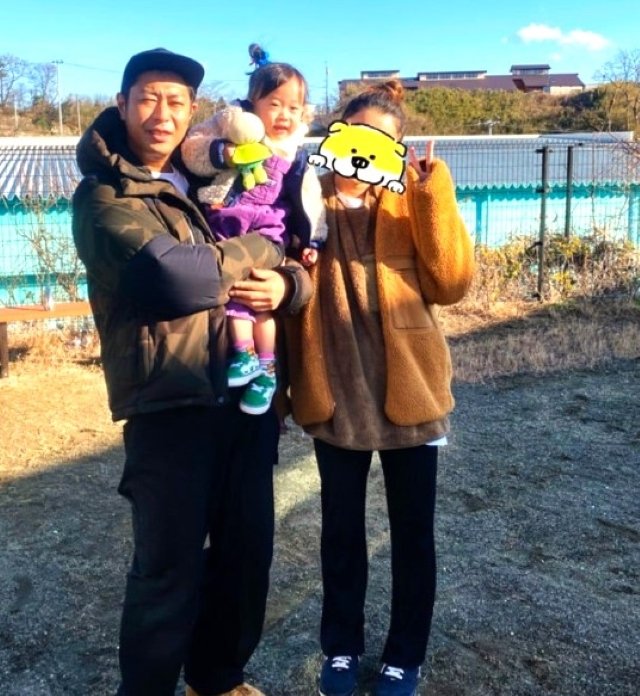 尾形一家そろって