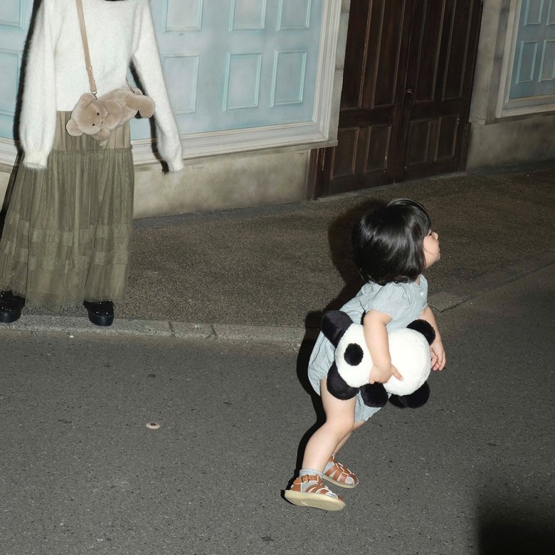 娘さんがブランドの撮影に同行することも