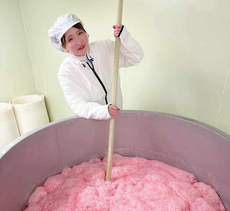 日本酒造りを実際に体験し、オリジナル日本酒を開発