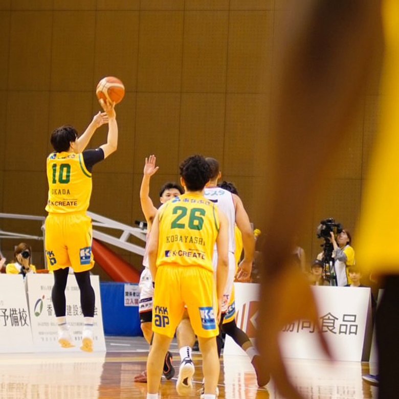 Bリーグ・香川ファイブアローズに所属していた2024－2025シーズンで岡田さんは現役を引退した