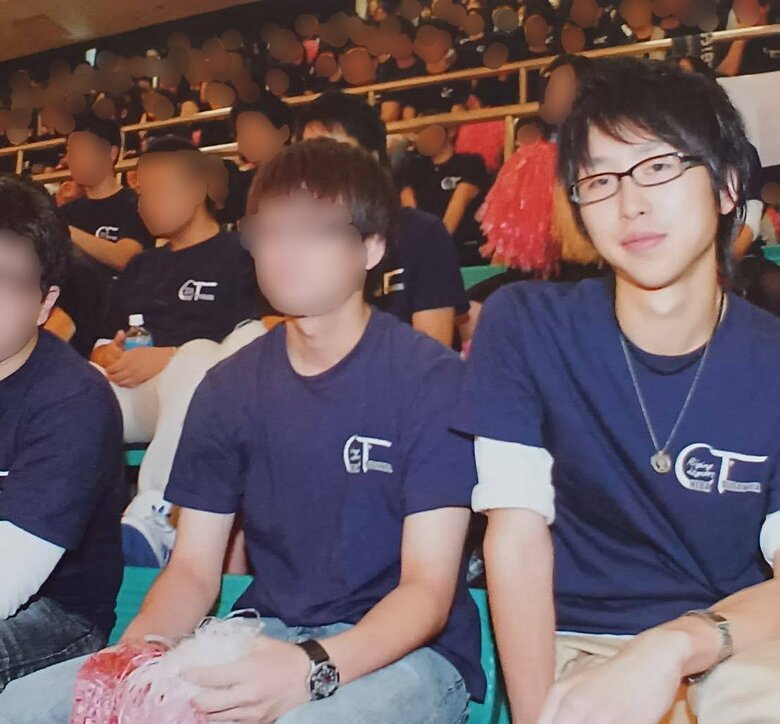 専門学校時代のなんばさん。コンビニのアルバイトで苦戦