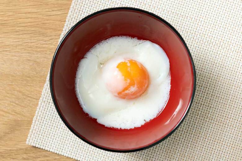 ▲ここに出汁をかけてツルンといただいたり、丼ものに添えたりといろいろな使い方ができる。