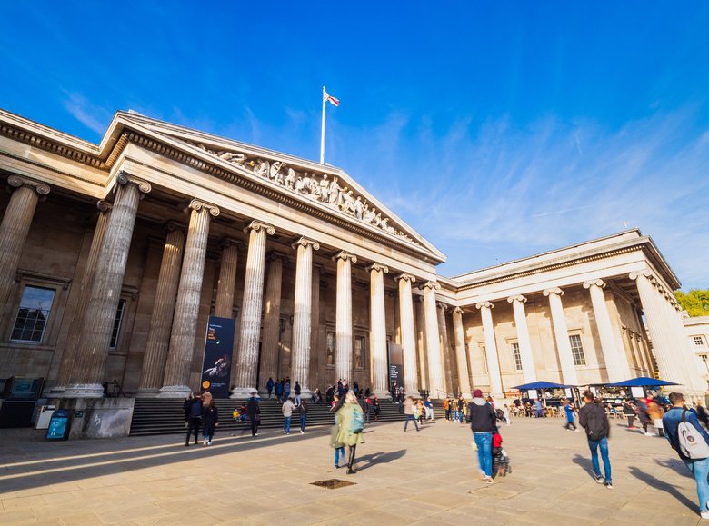 多くの人が訪れる人気の大英博物館も、姫のお眼鏡にはかなわず…