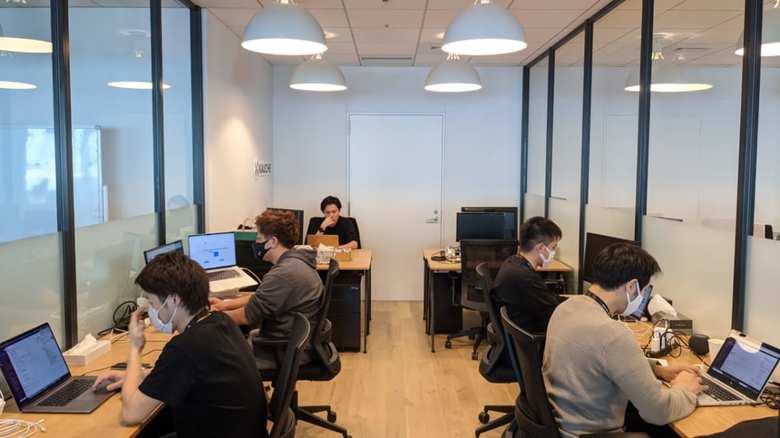 カウシェ 社内風景