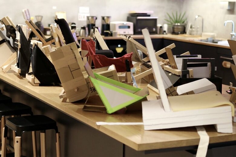 試作品。安全性と機能性にこだわった