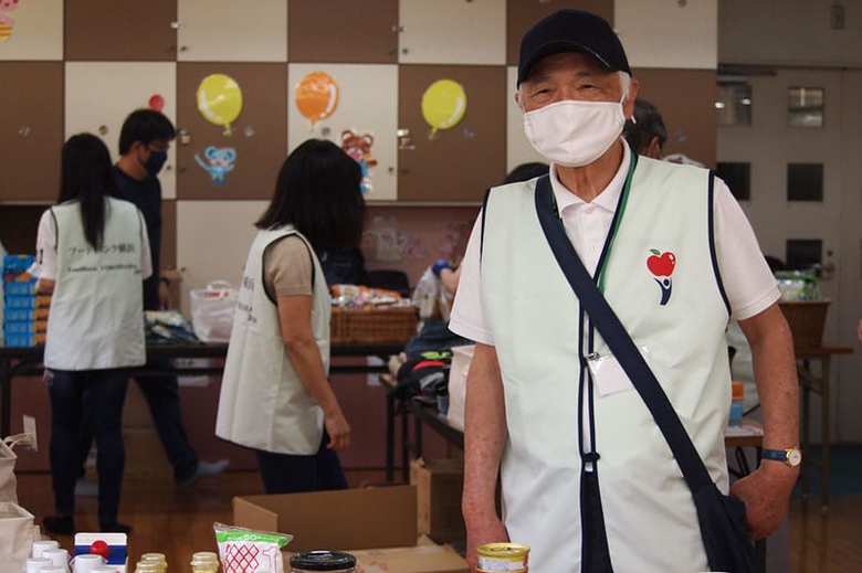 フードバンク横浜の加藤理事長