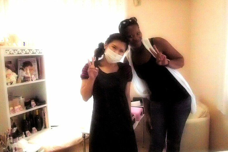 自宅でサロンを開いていたころ