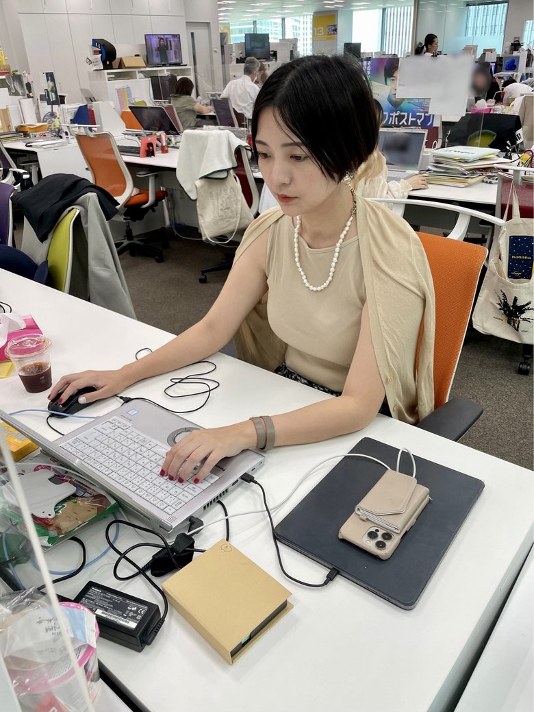 テレビ東京プロモーション部で、番組PRに携わっている真船さん