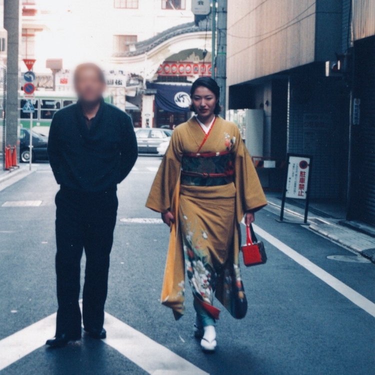 成人式当日の1枚。振り袖姿がお似合いです