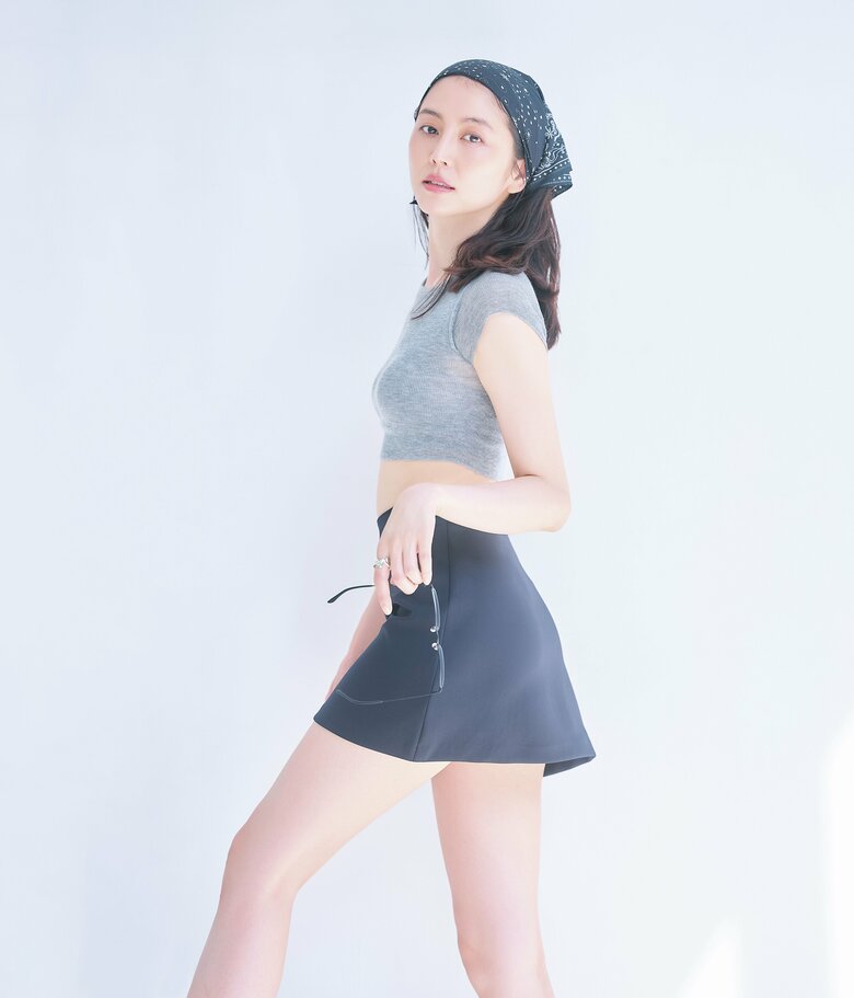 「小物は野波さんの私物」野波さんがスタイリングした長澤まさみさん　撮影／中村和考（C）ar