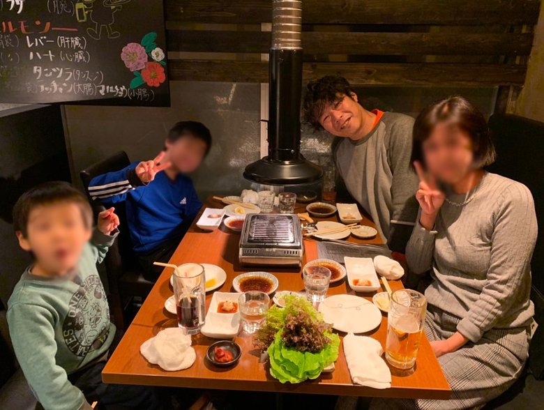 「離婚約」の最中も普通に家族として暮らしていたそう