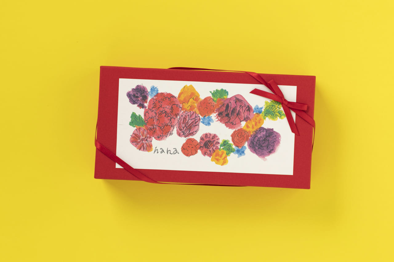 フラワーレッドクッキーボックス/hana homemade sweets