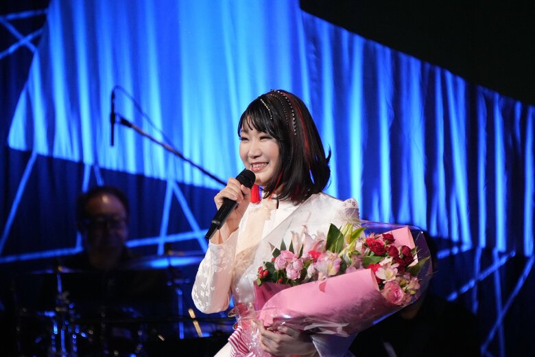 復帰コンサート。歌手として再び舞台に立てるように